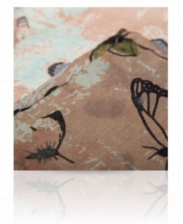 Шейный Платочек Женский SS-VINTAGE.BUTTERFLY/PISTA